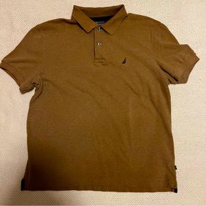 Vintage Brown Nautica Polo/Golf Shirt